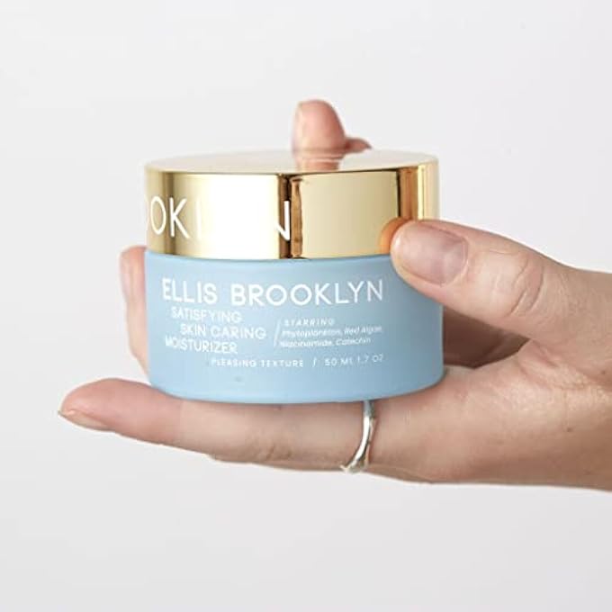 ELLIS BROOKLYN SATISFYING SKIN CARING MOISTURIZER - FACIAL MOISTURIZER WITH SQUALANE & NIACINAMIDE, FACE CREAM HYDRATING FACE MOISTURIZER, SKIN CARE - Image 2